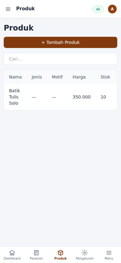 Toko Batik & Kerajinan — tampilan 4
