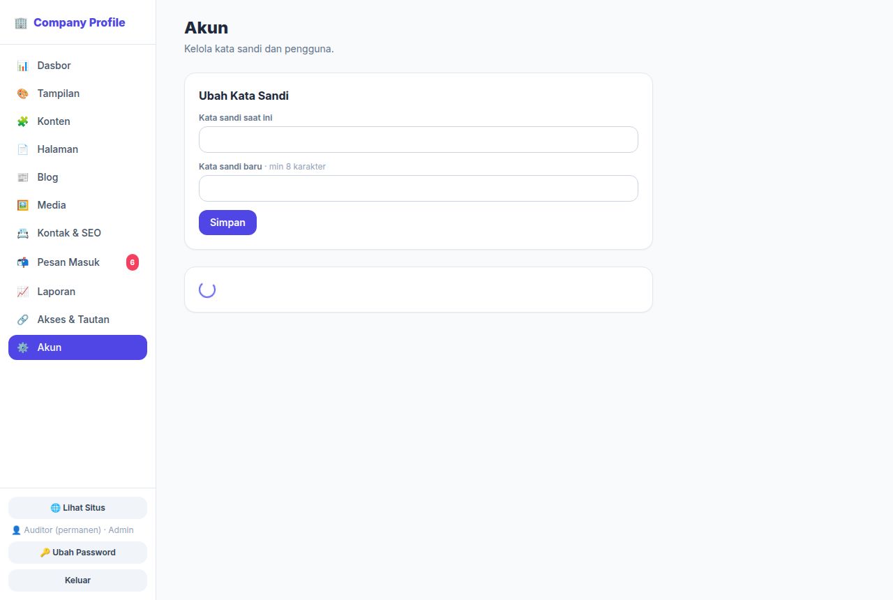 Company Profile — Akses & Tautan