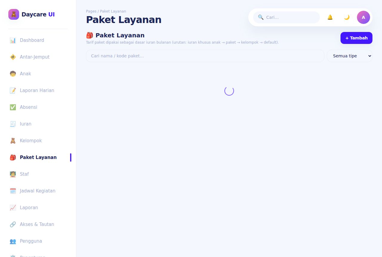 Daycare & PAUD — Kelompok
