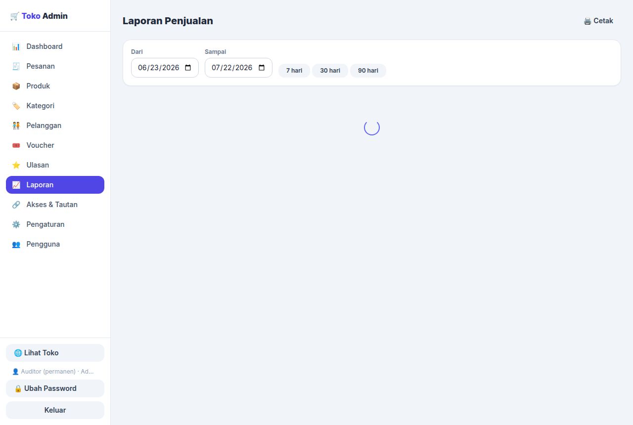 Toko Online (E-commerce) — Ulasan