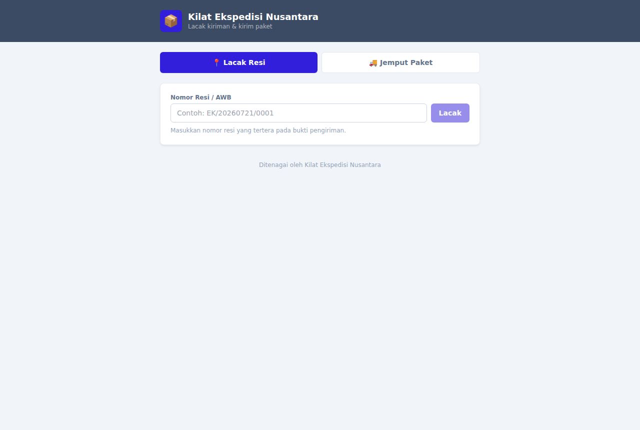 Ekspedisi & Kurir — Pesan Online (Pelanggan)