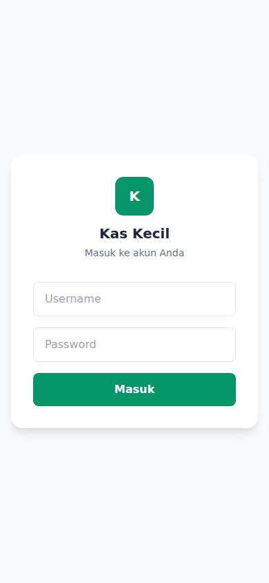 Kas Kecil & Petty Cash — tampilan 2