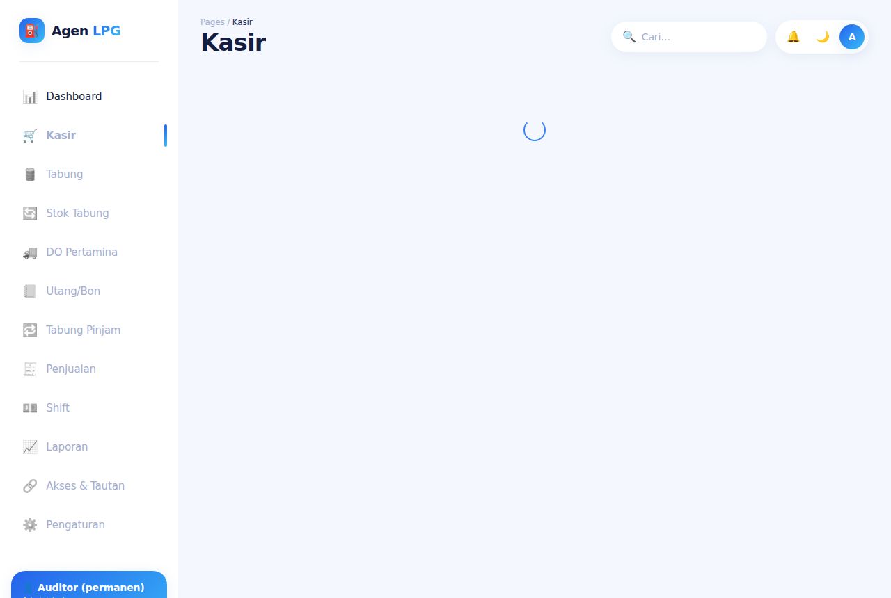 Agen & Pangkalan LPG — Dashboard