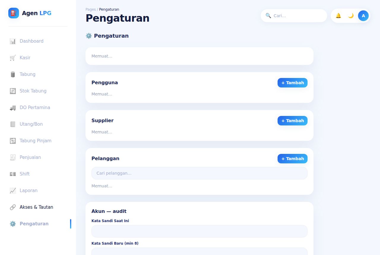 Agen & Pangkalan LPG — Akses & Tautan