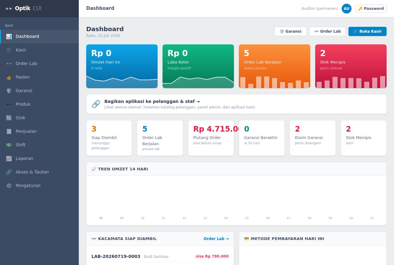 Optik — Dashboard