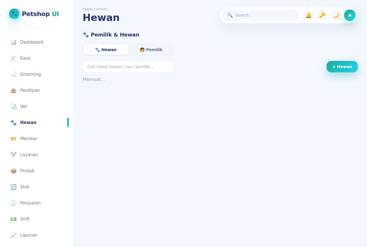 Petshop & Klinik Hewan — Vet