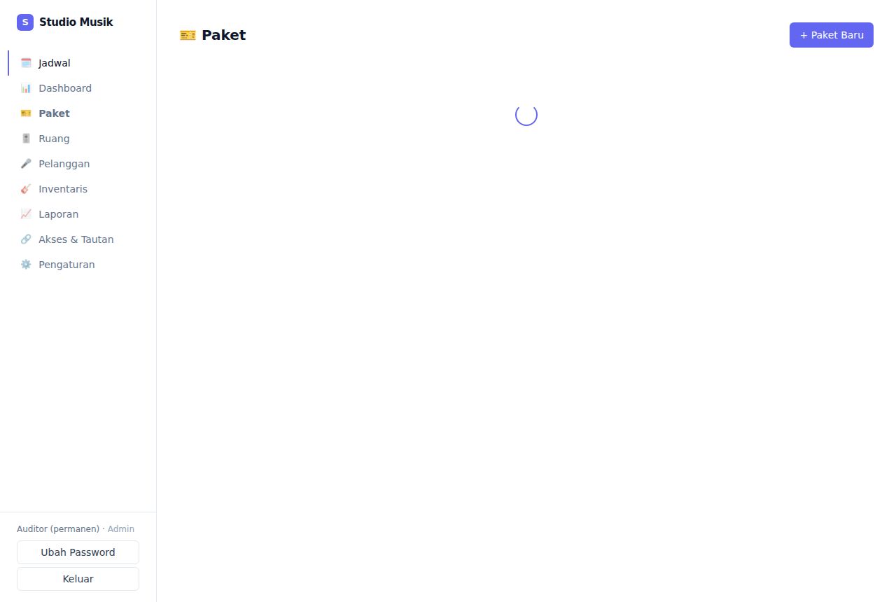 Studio Musik — Jadwal