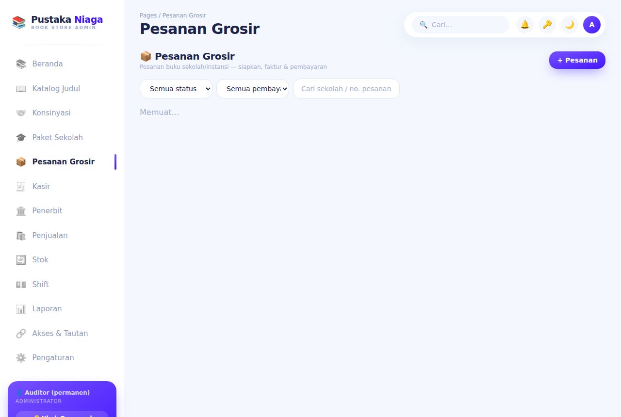 Toko Buku & ATK — Paket Sekolah